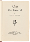 First UK Edition of After the Funeral by Agatha Christie, in Original Dust Jacket