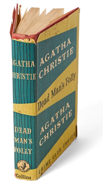 First Edition of "Dead Man"s Folly" by Agatha Christie, in Original Dust Jacket