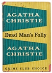 First Edition of Dead Mans Folly by Agatha Christie, in Original Dust Jacket
