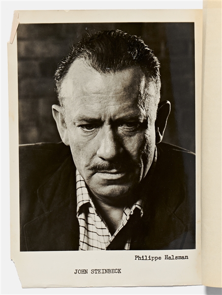 John Steinbeck Signed Presentation Copy of ''The Pearl'' -- ''...'delightful, brilliant, gorgeous, talented...I have tested this product and certify that the claims made for it are accurate...''