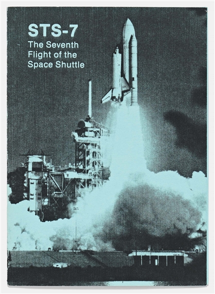 Sally Ride's Personally Owned Collection of STS-7 Space Shuttle Challenger Launch Invitations & Stationery