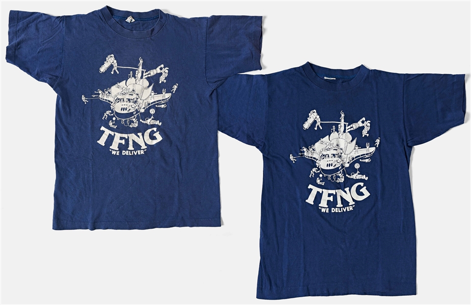 Sally Ride's Collection of Personally Owned Shirts -- Includes 7 NASA Shirts and One L.A. Dodgers Jersey