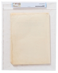 Gus Grissom's Personally Owned Copy of John Glenn's Debriefing for the Mercury-Atlas 6 Mission -- Encapsulated by CAG