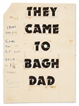 Original First Edition Artwork for the Agatha Christie Novel "They Came to Baghdad"