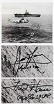Jim Lovell and Fred Haise Signed 20 x 16 Photo from the Apollo 13 Mission