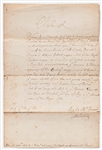 King Charles II Letter Signed from May 1661, Shortly After His Coronation