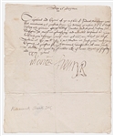Mary, Queen of Scots Letter Signed from 1565