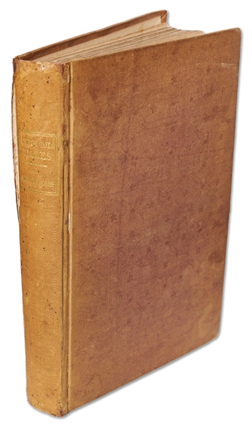 First Edition of Nathaniel Hawthornes Twice-Told Tales -- One of Only 1,000 Printed, in Rare Original Binding