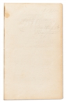 First Edition of Nathaniel Hawthorne's ''Twice-Told Tales'' -- One of Only 1,000 Printed, in Rare Original Binding