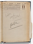 Sheldon Mayer's 1947 Day Planner as Editor of All-American Publications -- Plus Several Letters to Mayer Regarding Comics & a Note from Mayer About How Comics ''affect the younger generation''