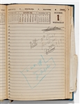 Sheldon Mayer's 1947 Day Planner as Editor of All-American Publications -- Plus Several Letters to Mayer Regarding Comics & a Note from Mayer About How Comics ''affect the younger generation''