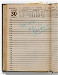 Sheldon Mayer's 1947 Day Planner as Editor of All-American Publications -- Plus Several Letters to Mayer Regarding Comics & a Note from Mayer About How Comics ''affect the younger generation''