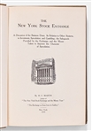 1919 Rare Investment Book -- ''The New York Stock Exchange''
