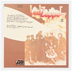 David Juniper Signed "Led Zeppelin II" Album -- "...on spec, I mocked up a fold-out design for the second album and took it to Led Zeppelins manager..."