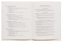 Program from the 37th Academy Awards in 1965 -- The Year of ''Mary Poppins'', ''My Fair Lady'' and ''Dr. Strangelove''