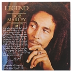Bob Marley and the Wailers "Legend" Album, Signed by the Photographer Who Explains How He Captured the Iconic Shot of Marley