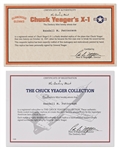 Chuck Yeager Signed Bell X-1 Model Airplane New in Box -- The Plane Yeager Piloted When He Broke the Sound Barrier in 1947