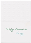 Harper Lee Christmas Card Signed