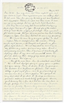 John Steinbeck Autograph Letter Signed -- ''...use [a recorder] constantly for listening back to my own not immortal words. In fact, on listening back many of my words prove very mortal indeed...''