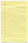 John Steinbeck Autograph Letter Draft Revealing that His Family Was One of the Very Early Christian Settlers of Palestine in 1850 