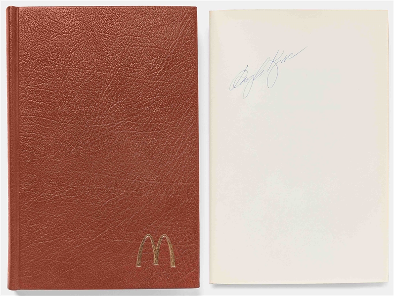 Ray Kroc Signed Copy of ''Grinding It Out: The Making of McDonald's'' -- Near Fine Condition