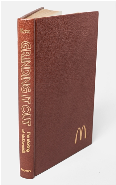 Ray Kroc Signed Copy of ''Grinding It Out: The Making of McDonald's'' -- Near Fine Condition