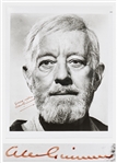 Alec Guinness Signed 8 x 10 Photo as Obi-Wan Kenobi in Star Wars -- Uninscribed, with JSA COA