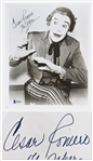 Cesar Romero Signed 8 x 10 Photo as the Joker from Batman -- With Beckett COA