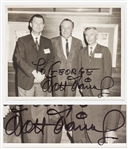 Walt Disney Signed 10 x 8 Photo with a Large, Bold Signature