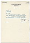 John F. Kennedy Letter Signed as U.S. Senator -- With University Archives COA