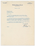 John F. Kennedy Letter Signed as U.S. Senator -- With University Archives COA