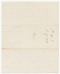 Zachary Taylor Signed Requisition Form for Fort Crawford Shortly After the Black Hawk War