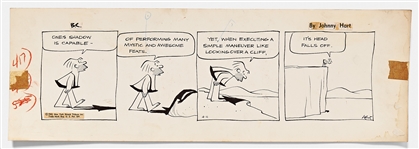 Lot of Four ''B.C.'' Comic Strips from 1960