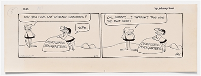 Lot of Five ''B.C.'' Comic Strips from 1976