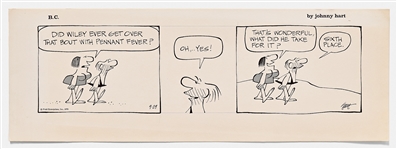 Lot of Five ''B.C.'' Comic Strips from 1976