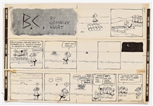 Lot of Two ''B.C.'' Sunday Comic Strips from 1959-1960