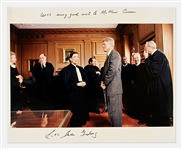 Ruth Bader Ginsburg 8'' x 10'' Signed Photo as the Newly Sworn-In Supreme Court Justice