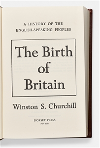 Winston Churchill's ''A History of the English-Speaking Peoples'' in Four Volumes