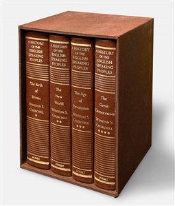 Winston Churchill's ''A History of the English-Speaking Peoples'' in Four Volumes