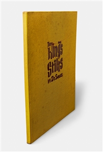 Dr. Seuss ''The King's Stilts'' First Edition, Second Printing from 1939