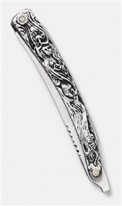 Stunt Razor from the Tim Burton Directed Film ''Sweeney Todd'' -- Starring Johnny Depp as a Barber Who Murders His Clients With His Razor