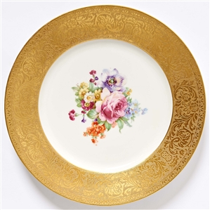 Ronald & Nancy Reagan Personally Owned Porcelain Cabinet Plate