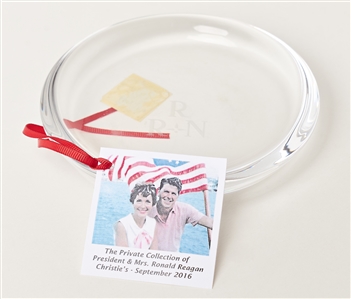 Ronald Reagan Personally Owned Monogrammed Ashtray