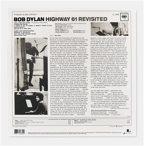 Bob Dylan Signed Album ''Highway 61 Revisited'' -- With Jeff Rosen COA