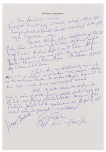 William Shatner Shares His Memories of Growing Up Jewish -- Signed Happy Hanukkah / William Shatner / Capt. Kirk - Proud Jew