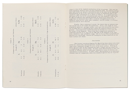 Frank Borman Signed NASA Report on Moon Rocks -- With Novaspace COA