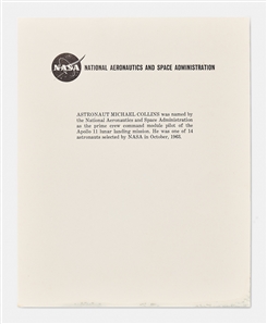 Apollo 11 Crew-Signed White Spacesuit Photos -- Each Photo Uninscribed -- With Zarelli COAs for All Three Photos