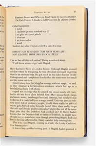 First Edition, First Printing Hardback of ''Harry Potter and the Philosopher's Stone'' by J.K. Rowling -- One of Only 500 Copies, the Book That Started It All