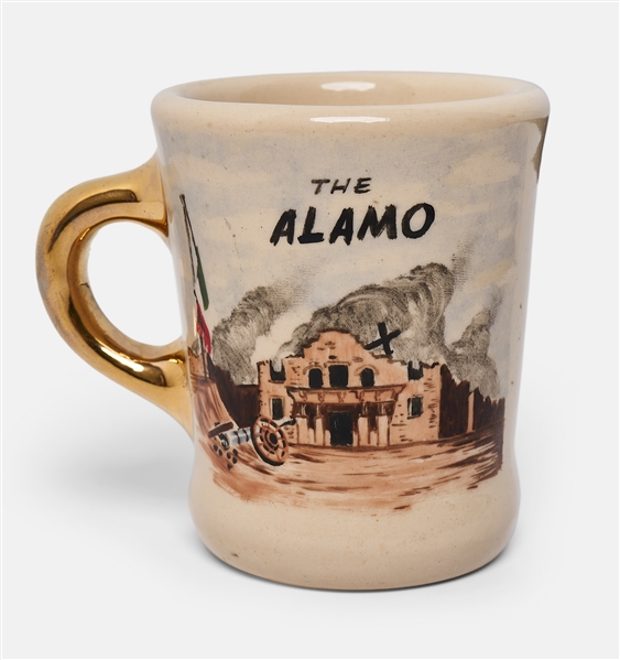 John Wayne Coffee Mug from The Alamo -- Waynes Favorite Mug from All His Films