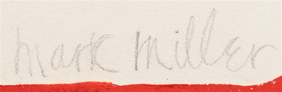 Marshall Dawson Miller Gouache on Board Illustration Artwork
